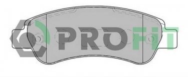 Тормозная колодка 5000-1927 PROFIT – задние без интегрированного датчика износа фото 1