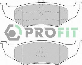 Гальмівна колодка 5000-1099 PROFIT – задні  фото 1
