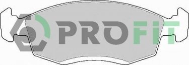 Купить 5000-0579 PROFIT Тормозные колодки передние без интегрированного датчика износа