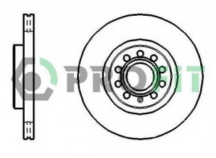 Купити 5010-1305 PROFIT Гальмівні диски Пассат (Б6, Б7)