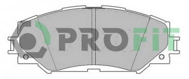 Купити 5000-2012 PROFIT Гальмівні колодки передні Corolla (1.33, 1.6, 1.6 Dual VVTi) 