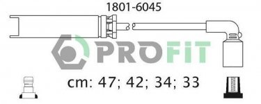 Купить 1801-6045 PROFIT Провода зажигания Lanos (1.4, 1.4 Lanos, 1.5)