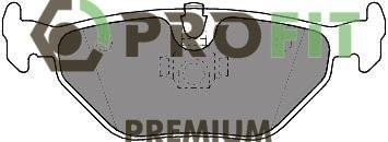 Купить 5005-1301 PROFIT Тормозные колодки задние БМВ подготовлено для датчика износа колодок