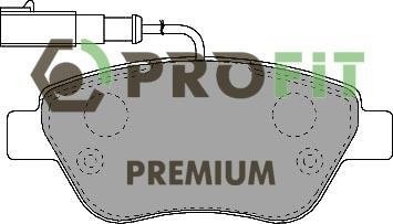 Купить 5005-1466 PROFIT Тормозные колодки передние с датчиком износа