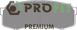 Купить 5005-1021 PROFIT Тормозные колодки задние Lexus GX (, 460, 470) (460, 470) без датчика износа