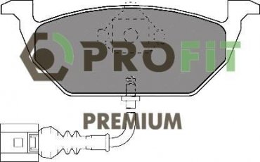 Купить 5005-1398 PROFIT Тормозные колодки передние Толедо с датчиком износа