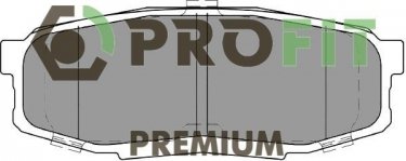 Купить 5005-4230 PROFIT Тормозные колодки задние Ленд Крузер 200 (4.0, 4.5, 4.6, 4.7) без датчика износа