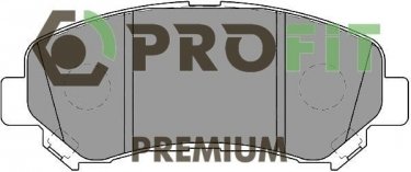 Купить 5005-2011 PROFIT Тормозные колодки передние X-Trail (2.0, 2.5) без датчика износа