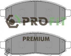 Купить 5005-1997 PROFIT Тормозные колодки передние Pathfinder 2.5 dCi с звуковым предупреждением износа