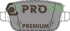 Купить 5005-1933 PROFIT Тормозные колодки задние Freelander (2.2 SD4, 2.2 TD4, 2.2 eD4) без датчика износа