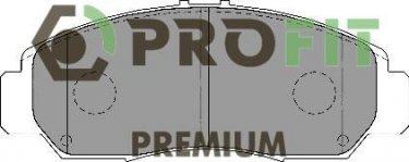 Гальмівна колодка 5005-1669 PROFIT – передні с звуковым предупреждением износа фото 1
