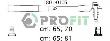 Купить 1801-0105 PROFIT Провода зажигания Escort (4, 5, 6, 7) 1.3