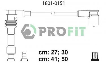 Купити 1801-0151 PROFIT Провід запалювання Vectra (A, B) (1.8 i 16V, 2.0 i, 2.0 i 16V)