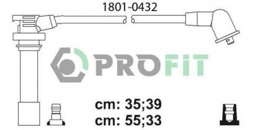 Купить 1801-0432 PROFIT Провода зажигания Мазда 323 БА 1.5 16V