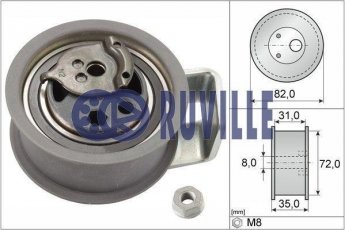 Ролик ГРМ 55494 RUVILLE – D-зовнішній 72 мм, ширина 35 мм фото 1