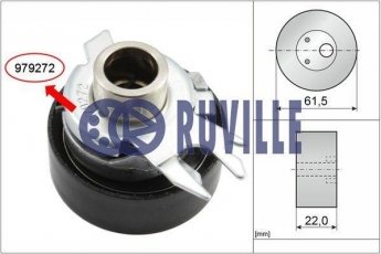 Купить 55428 RUVILLE Ролик ГРМ Octavia 1.6, D-наружный 61,5 мм, ширина 22 мм