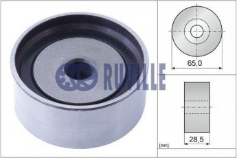 Купить 55368 RUVILLE Ролик приводного ремня Cruze (1.7 D, 1.7 TD), D-наружный: 65 мм, ширина 28,5 мм