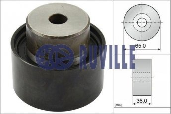 Купити 56644 RUVILLE Ролик приводного ременя Сітроен С5 (3.0, 3.0 V6), D-зовнішній: 65 мм, ширина 36 мм