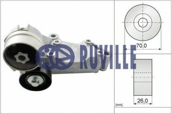 Натягувач приводного ременя 55260 RUVILLE –  фото 1