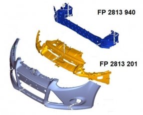 Панель FD FOCUS 11- FPS 2813 201 Forma Parts фото 1