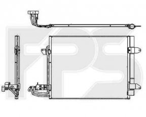 Купити 74 K202 Forma Parts - КОНДЕНСЕР VW CADDY 04-10/TOURAN 03-10 FPS