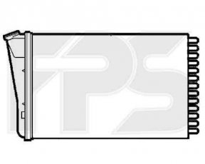 Радиатор печки FPS 52 N145 Forma Parts фото 1