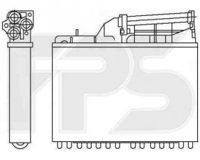 Радиатор печки FPS 14 N110 Forma Parts фото 1