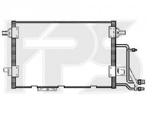 Купити 12 K207 Forma Parts - Конденсатор кондиціонера FPS FP