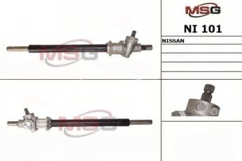 Купить NI101 MSG - Рулевая рейка без ГУР новая NISSAN CHERRY III (N12)  82-86, SUNNY I (B11)  82-87