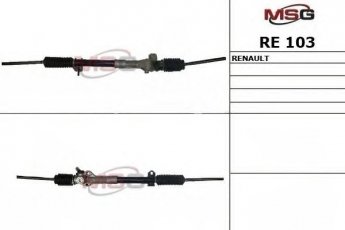 Купить RE103 MSG - Рулевая рейка без ГУР новая RENAULT TRAFIC 80-01