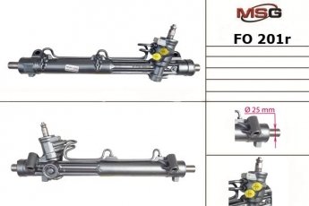 Купить FO201R MSG - Рулевая рейка с ГУР восстановленная FORD COUGAR (EC)  98-01,MONDEO и (GBP)  93-96,MONDEO и седан (GBP