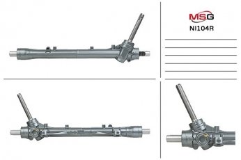Купить NI104R MSG - Рулевая рейка без ГУР восстановленная NISSAN NOTE (E11)  06-, NISSA MICRA III (K12)  2003-