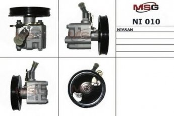 Купить NI 010 MSG - Насос Г/п руля Nissan Almera II, Almera Tino, Primera 1.5/1.6/1.8 06.96-10.08