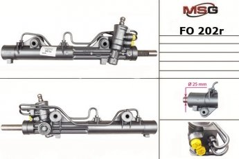 Купить FO202R MSG - Рулевая рейка с ГУР восстановленная FORD Courier 1989-1995,FORD Fiesta 1989-1996,FORD KA 1996-2008