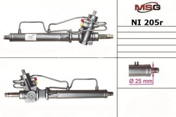 Купити NI205R MSG - Рульова рейка з ГПР відновлена NISSAN BLUEBIRD 83-90, NISSAN MICRA K10 82-92