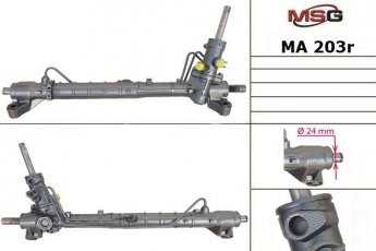 Купити MA203R MSG - Рульова рейка з ГПР відновлена MAZDA 3 2003-2008,MAZDA 5 2005-