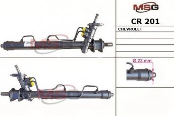 Купити CR201 MSG - Рульова рейка з ГПР нова CHEVROLET AVEO (T250, T255)  05-,KALOS 05-
