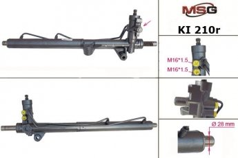 Купити KI210R MSG - Рульова рейка з ГПР відновлена KIA SORENTO 2002-2009