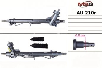 Купить AU210R MSG - Рулевая рейка с ГУР восстановленная AUDI A4 (8D2, B5)  1994-2000,SKODA SUPERB 2001-2008,