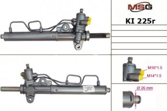 Купити KI225R MSG - Рульова рейка з ГПР відновлена KIA Cerato 06-08, HYUNDAі Coupe 01-, HYUNDAі TіBURON 01-,HYUNDAі