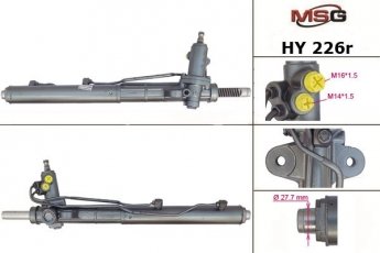 Купить HY226R MSG - Рулевая рейка с ГУР восстановленная HYUNDAI SANTA FE 2010-2012