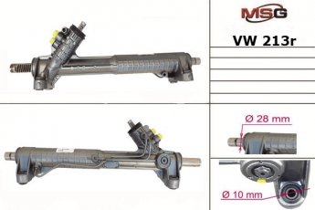 Купить VW213R MSG - Рулевая рейка с ГУР восстановленная VW TRANSPORTER IV 90-03