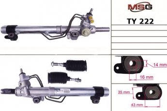 Купить TY222 MSG - Рулевая рейка с ГУР новая TOYOT LAND CRUISER 100 (J10)  4.7 02-08;LEXUS LX (UZJ100)  470 02-08