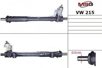 Купить VW 215 MSG - Рулевая рейка VW Amarok, Touareg 2.0/2.0D/3.0D 07-18