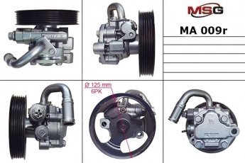 Купить MA009R MSG - Насос ГУР восстановленный MAZDA 3 2003-2008