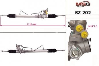 Купити SZ202 MSG - Рульова рейка з ГПР нова SUZUKI GRAND VITARA I (FT, GT)  98-03