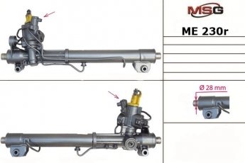 Купить ME230R MSG - Рулевая рейка с ГУР восстановленная MERCE S-CLASS (W221)  11-, GLK-CLASS (X204)  09-, E-CLASS (W212)  11-4