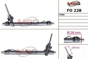 Купить FO228 MSG - Рулевая рейка с ГУР новая FORD S-MAX 2006-2014, FORD GALAXY 06-, FORD MONDEO IV 07-,