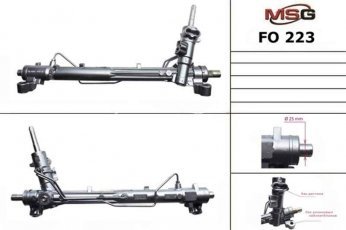 Купити FO223 MSG - Рульова рейка з ГПР нова FORD FOCUS З-MAX 03-07,FOCUS II (DA)  04-