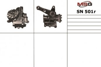 Купити SN501R MSG - Рульової редуктор з ГПР відновлений SCANіA 4-Serіes 1995-2004